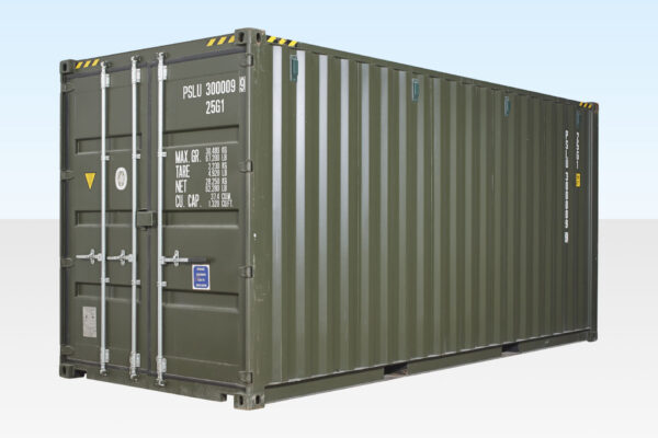 20FT HIGH CUBE CONTAINER – ONE TRIP (9FT 6′ HIGH)